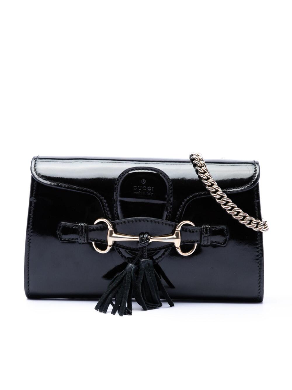 Gucci Emily Chain Flap Bag Leather #376090G71B